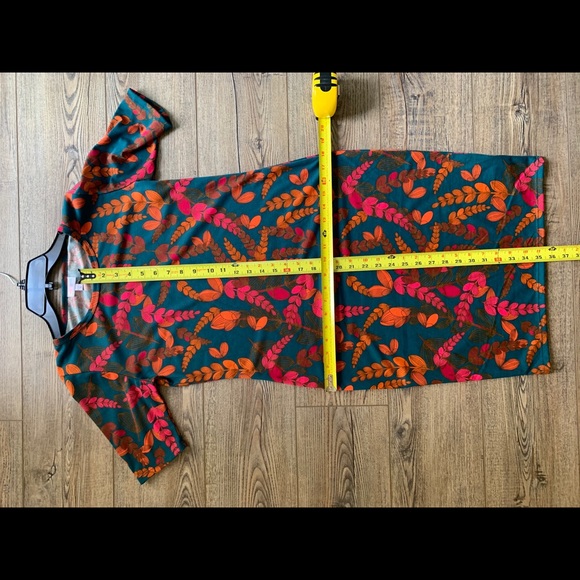 LuLaRoe Julia Knit Dress Size Small - Picture 3 of 5